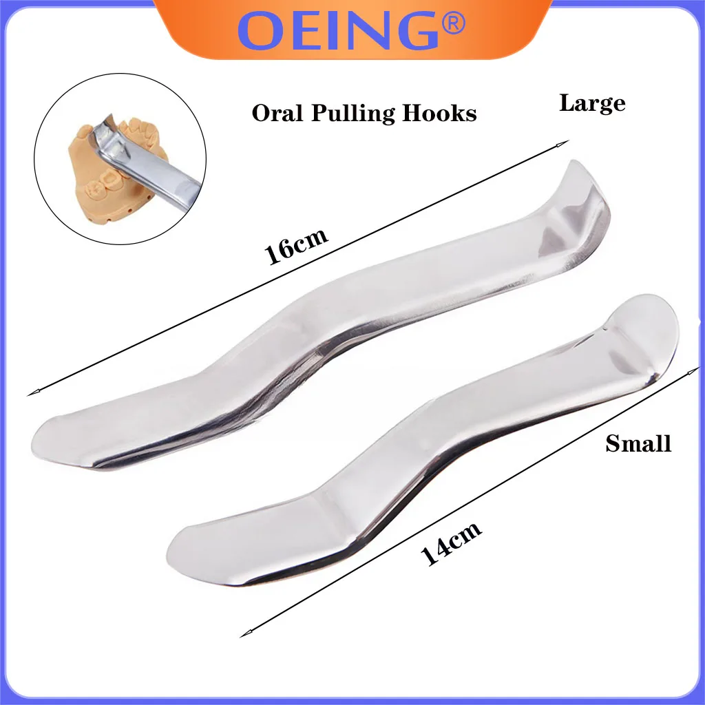 

1Pc Dental Mouth Opener Cheek Lip Retractor Oral Surgical Implant Stainless Steel S Shape Metal Hook Straight Dentistry Tools