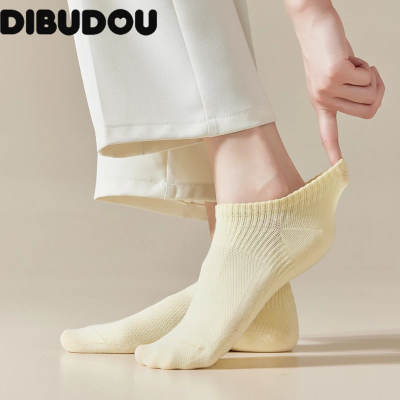 Pure Cotton Socks For Women Thin Summer New Ankle Socks Women's Casual Basic Sweet Girls Fashion Breathable Socks