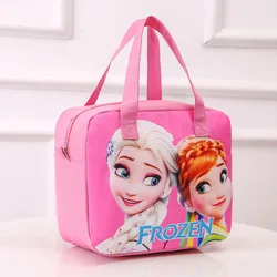 Disney Cartoon Frozen Cars Handbag, Cute Lunch Box Bag, Sacola ao ar livre