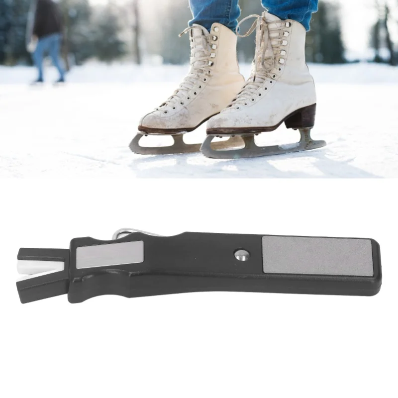 

D5 Portable Ice Skate Blade Sharpener with Carrying Hook Tool for Hockey Skates Grinder Figure Skating Blades Knife Sharpener