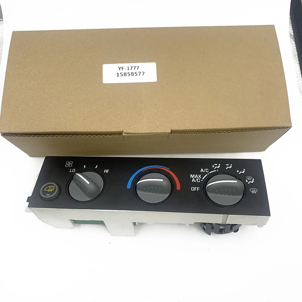 Air Conditioning Heater Control Panel Replaces 15858577 15858579 19417516 19417641 15773679 For Chevy Express GMC Savana