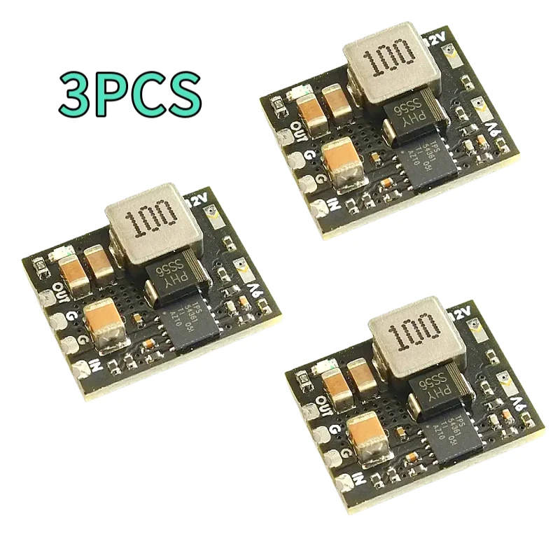 1~3PCS MATEK MBEC12S Mateksys MICRO BEC 6-60V TO 5V/9V/12V-ADJ Step-Down Regulator Module For RC Model Airplane FPV Racing Drone