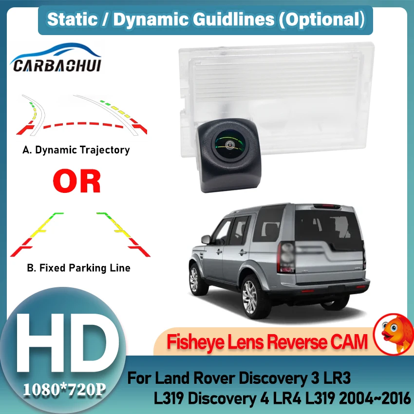 Rear View Camera For Land Rover Discovery 3 LR3 L319 Discovery 4 LR4 L319 2004~2016 BackUp Reverse Camera License Plate Camera