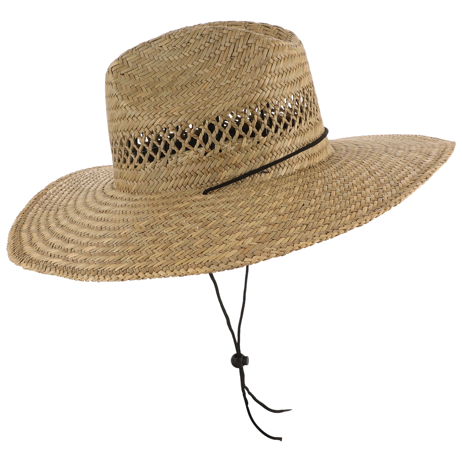 

Cowboy Hand Woven Straw for Men Women Breathable Summer Sun Hat Wide Brim UV Protection Lightweight Straw Bucket Hat
