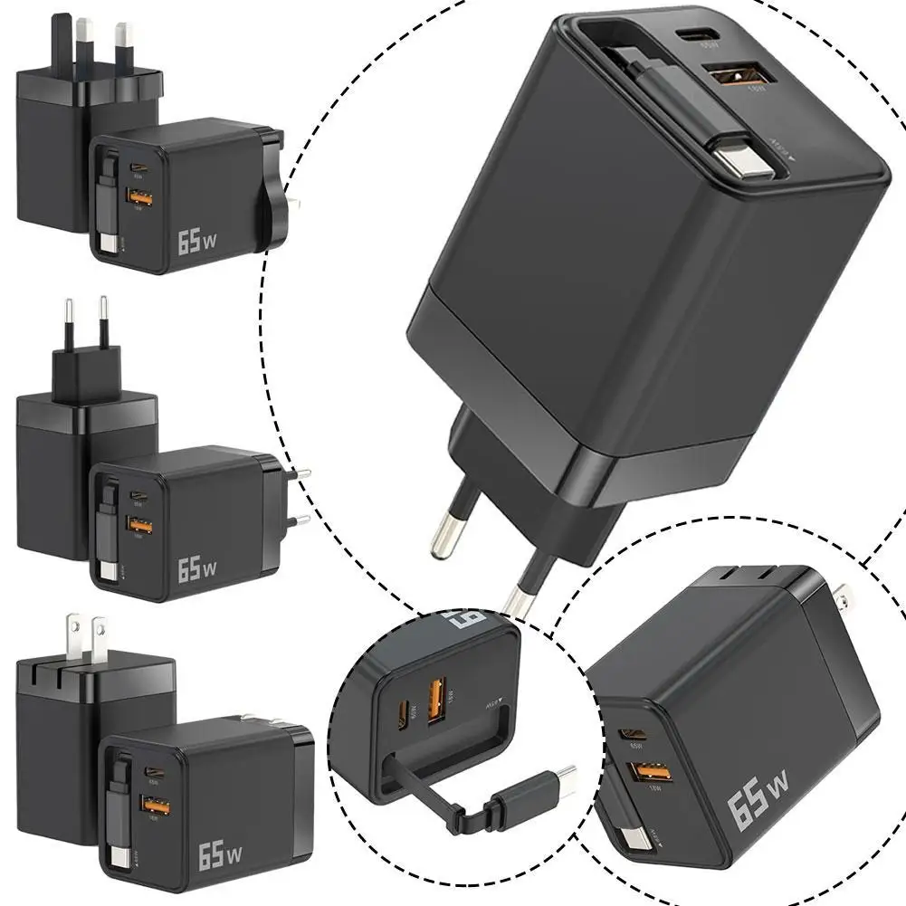 65W Gan Phone Charg… - image