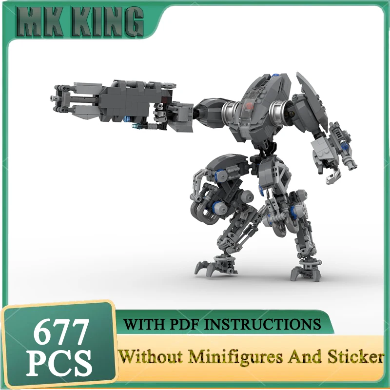 

Популярная игровая модель Moc, строительные блоки, интересная модель доспехи, технологические кирпичи, рождественские игрушки для сборки «сделай сам», подарки для заключения