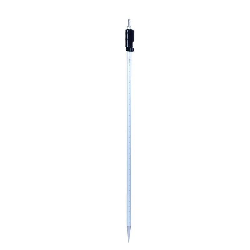 Imagem -03 - Haste de Alumínio Telescópico Prism Pole For Land Survey Estação Total Acessório de Levantamento 2.15m Pcs