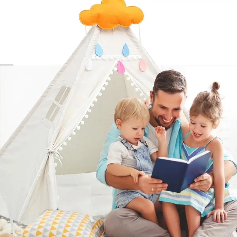 Tienda de campaña plegable portátil para bebés, tipi de