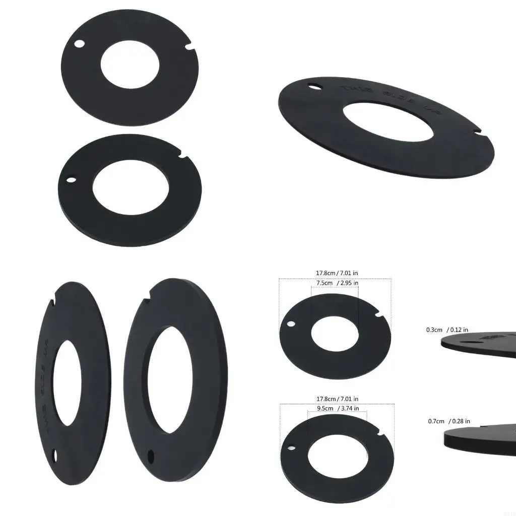 

581E Long Service Toilet Seal set provide Stable Performances Temperature Resistant Seal 385311462/385316140 for Toliet 3
