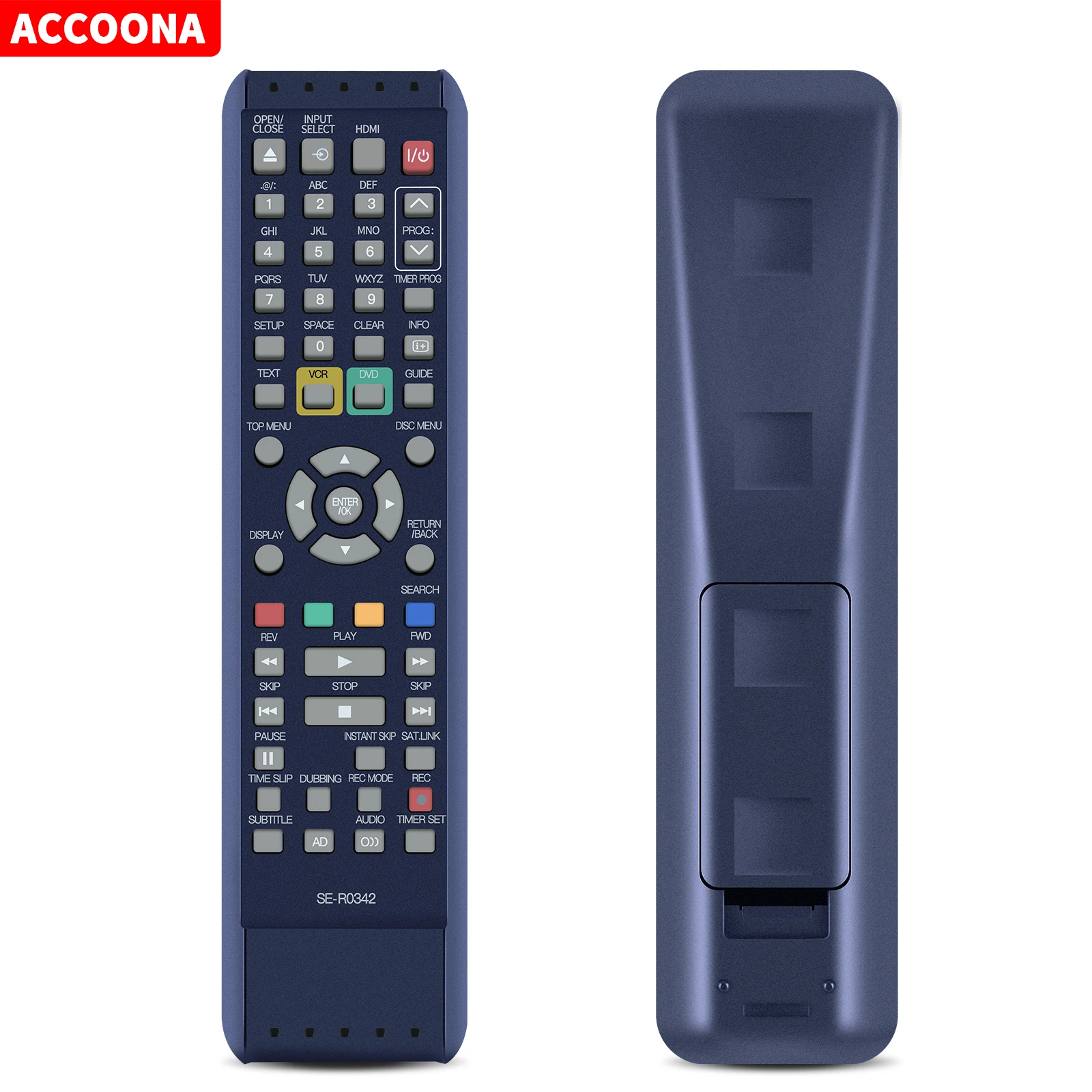 Пульт дистанционного управления для Toshiba SE-R0342 RD-XV49KE RD-88DTKB SE-R0294 SE-R0295 SE-R0343 HDD DVD видеомагнитофон