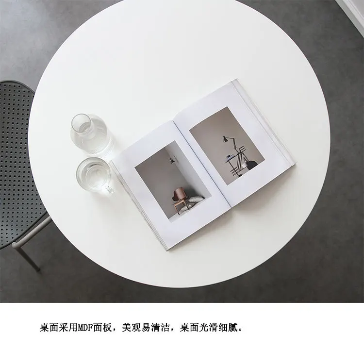 Table Basse Nordic Simple Small Coffee Tables Tea Table Corners Round Coffee Table Lving Room Mini Sofa Side Table Caffe Table