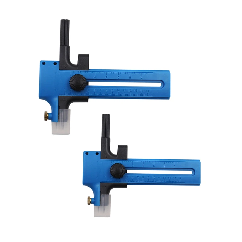 1/2PCS Cirkelsnijder Verstelbaar cirkelvormig snijgereedschap voor het maken van stoffen ambachten DIY Scrapbook Art Craft Tool Cirkelpapiersnijder