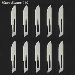 20Pcs Metal Engraving Blade 10# 11# 12# 15# 20# 22# 23# 24# Stainless Steel Paper Fruit Food Cut Wood Carving Blade