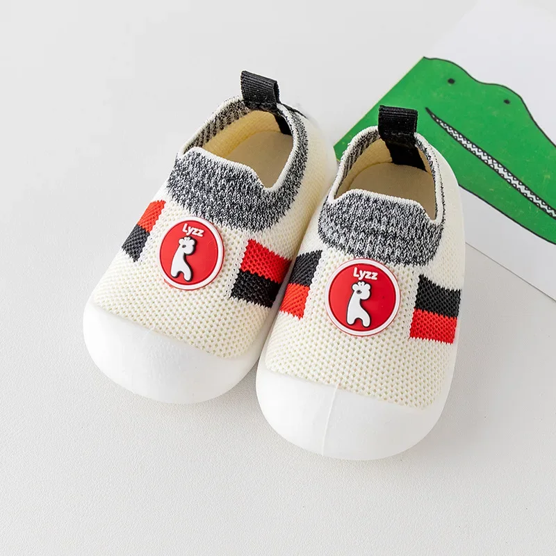 Модная классическая обувь для малышей, детская сетчатая обувь, дышащая Нескользящая детская обувь