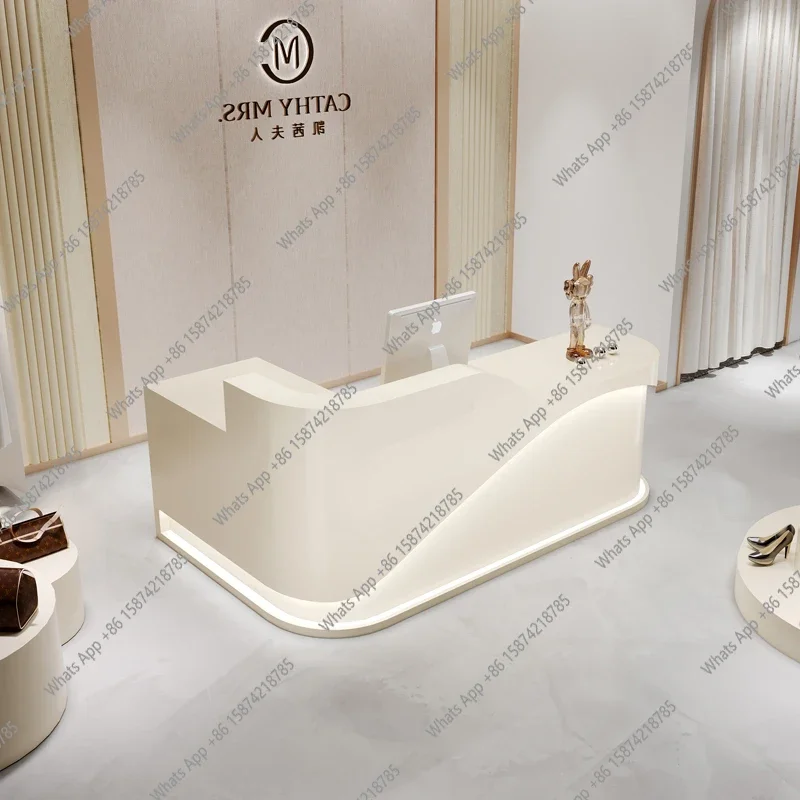 

XX Design Company Reception Desks Beauty Display Restaurant Shop Modern Reception Desks Organizers Escritorio Trendy Furniture