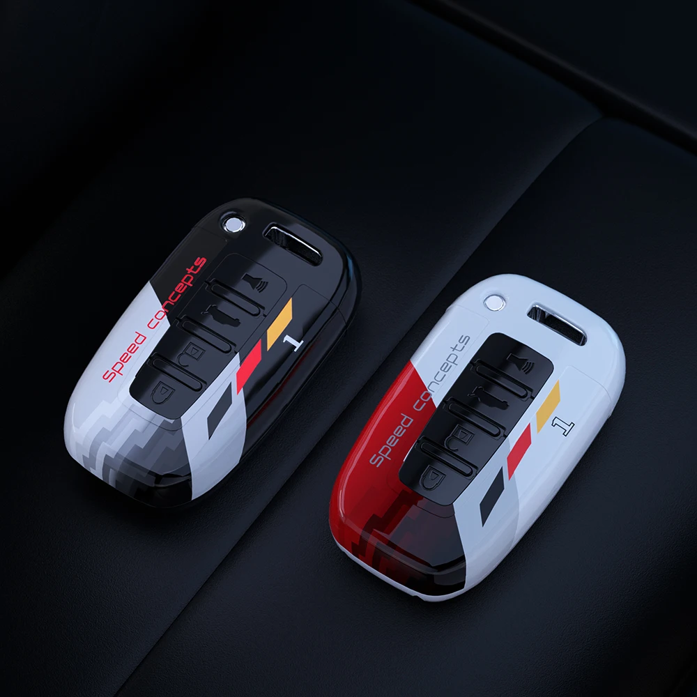 Graffiti Car Key Case For Hyundai IX35 Elantra Sonata 8 9 For Kia Sportage K5 K2 Sorento Optima Forte 2015 2016 2013 2014 2012 2