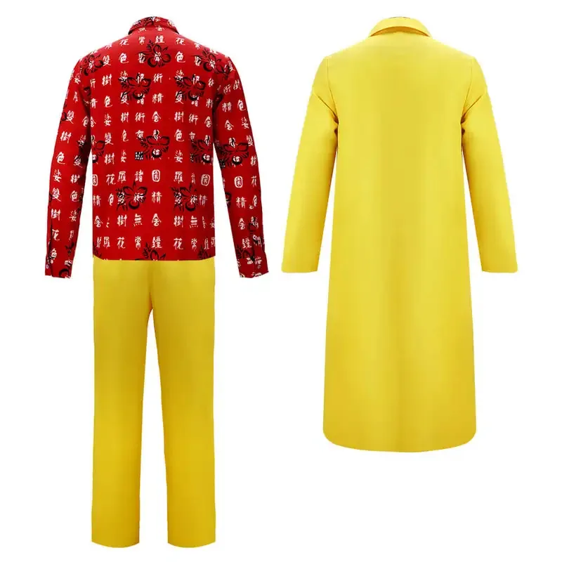 

25COSDoc коричневый желтый костюм косплей костюм фильм роль Cos черный футан доктор мужская униформа костюм Хэллоуин вечерние наряды