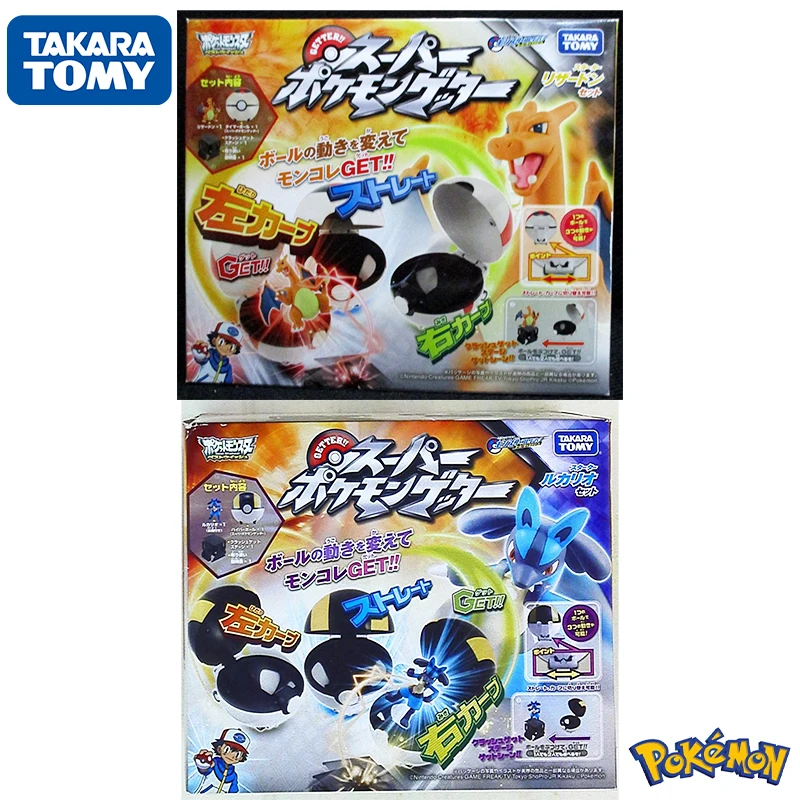 

Takara Tomy Super Pokemon Best Wish Super Pokemon Getter Lucario Charizard ポケモンゲッター ンスターベストウィッシュ Pokémon Figure Poké Ball Toys