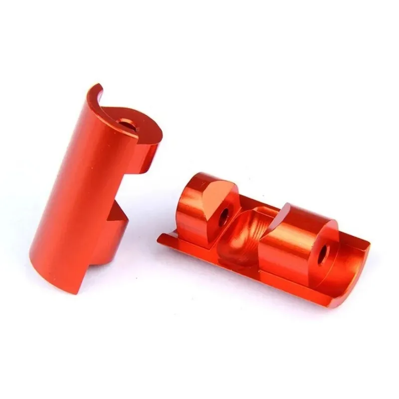 Aluminium Baja Lagere Schokveer Mounts Protectors voor 1/5 HPI Rovan KM Baja Buggy 5B SS 5T