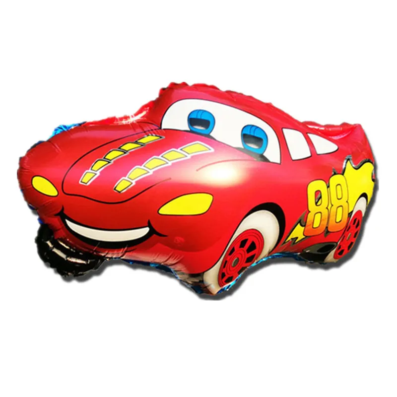 1pcs Disney Lightning McQueen Car Cartoon Balloons Kids Baby Happy Birthday Party Decoration Latex Foil Balloons Kids Toys