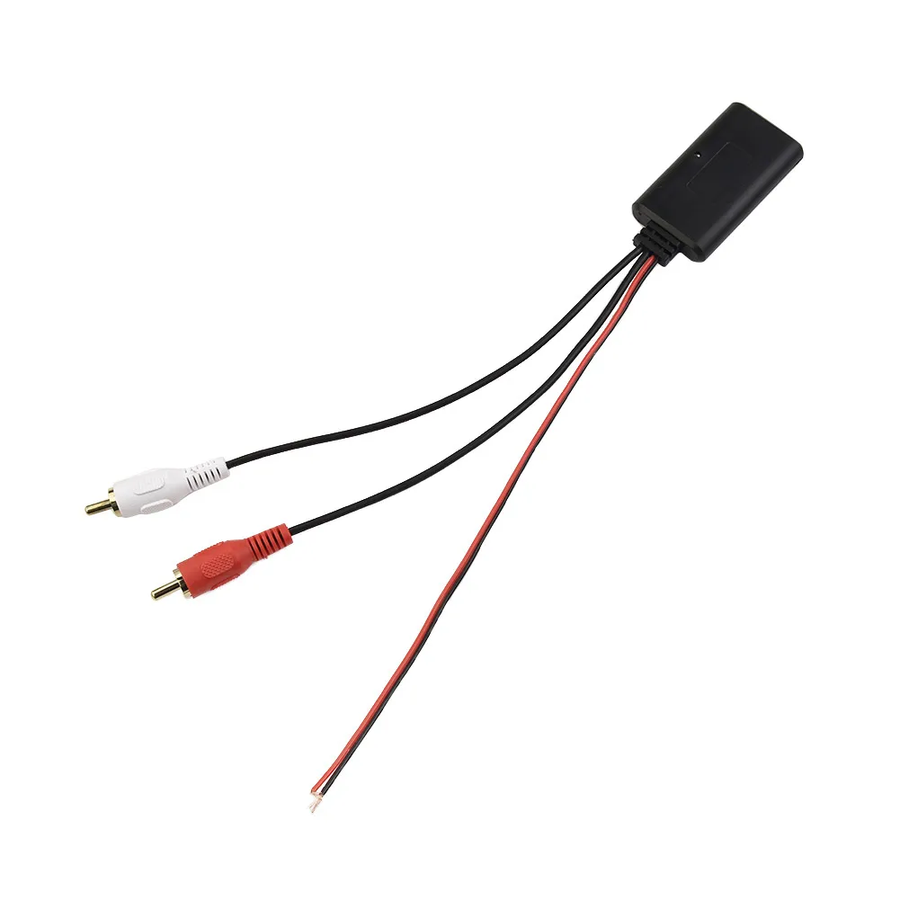 

23cm Car Receiver Module AUX-In Adapter For Vehicles With 2RCA Interface AUX Cable Adapter Use Your Phone To Play Music Through