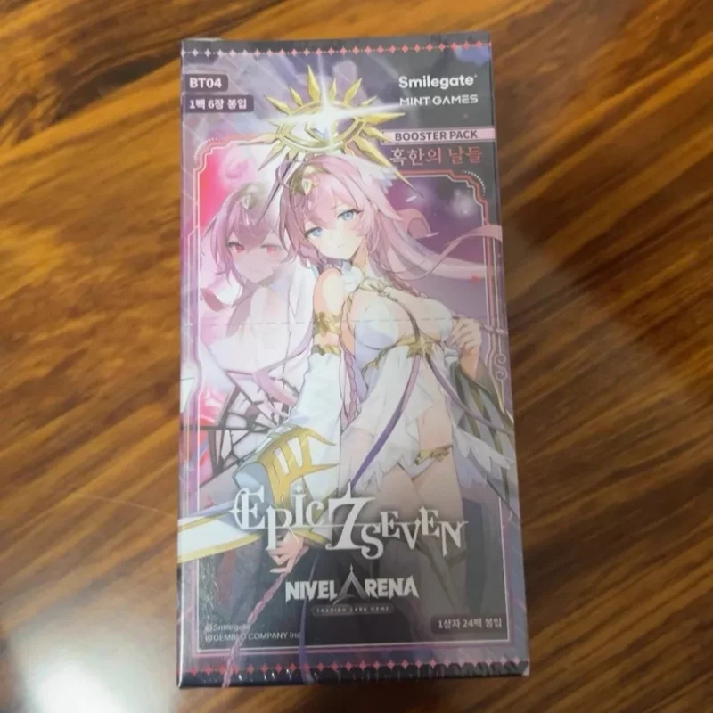 nivel-arena-epic-seven-bt04-trading-card-game-booster-pack-authentic-korean-original-blind-box-for-card-hobby-collectors