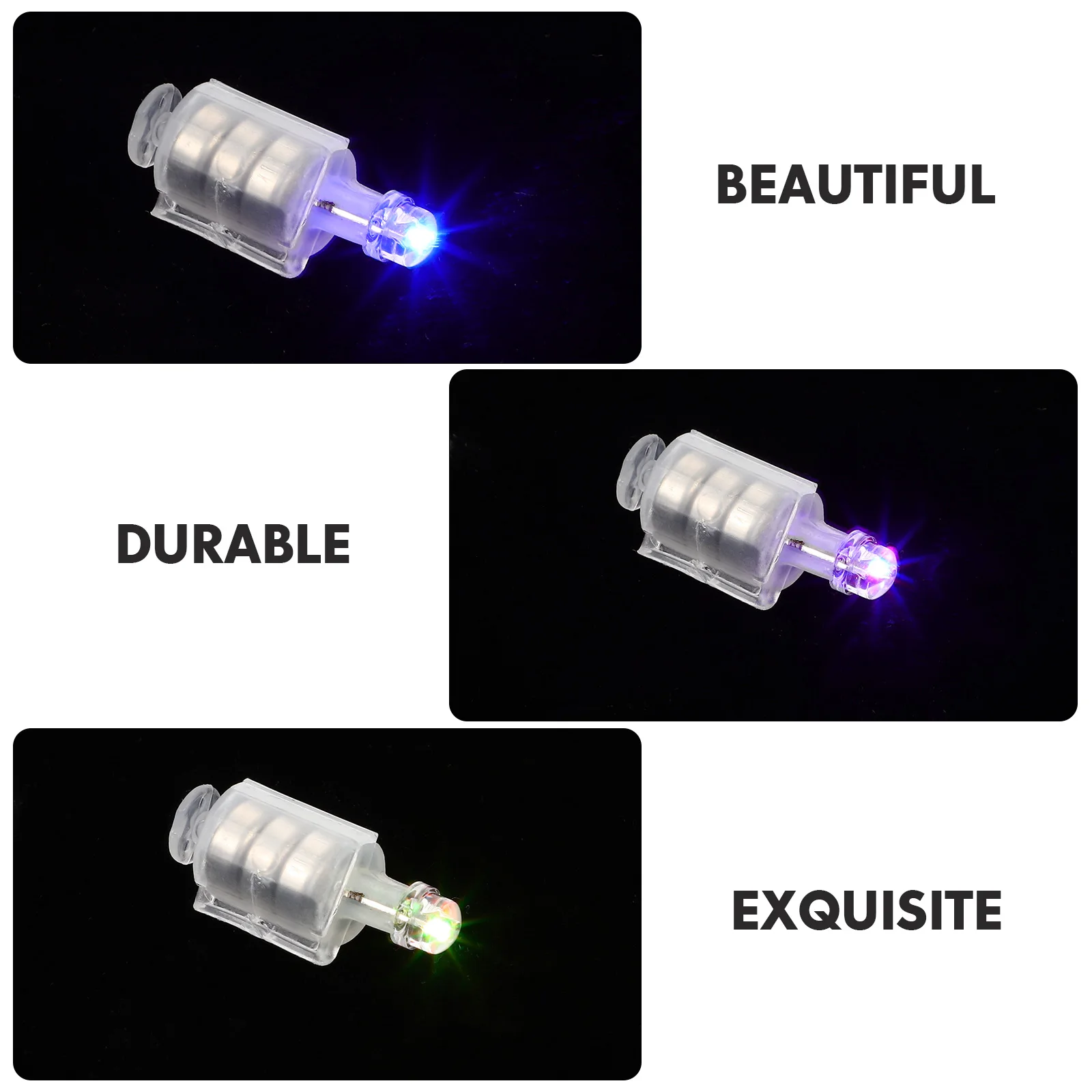 

50 Pcs Balloon Lights Mini LED Glowing Decoration Party Wedding Christmas Balloons Vases Centerpieces Safe Practical