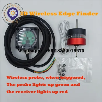 Cnc wireless touch sonde 3d kanten finder bearbeitungs zentrum cnc fräsmaschine drei koordinierte sonden zentrierung werkzeug einstellung mach3
