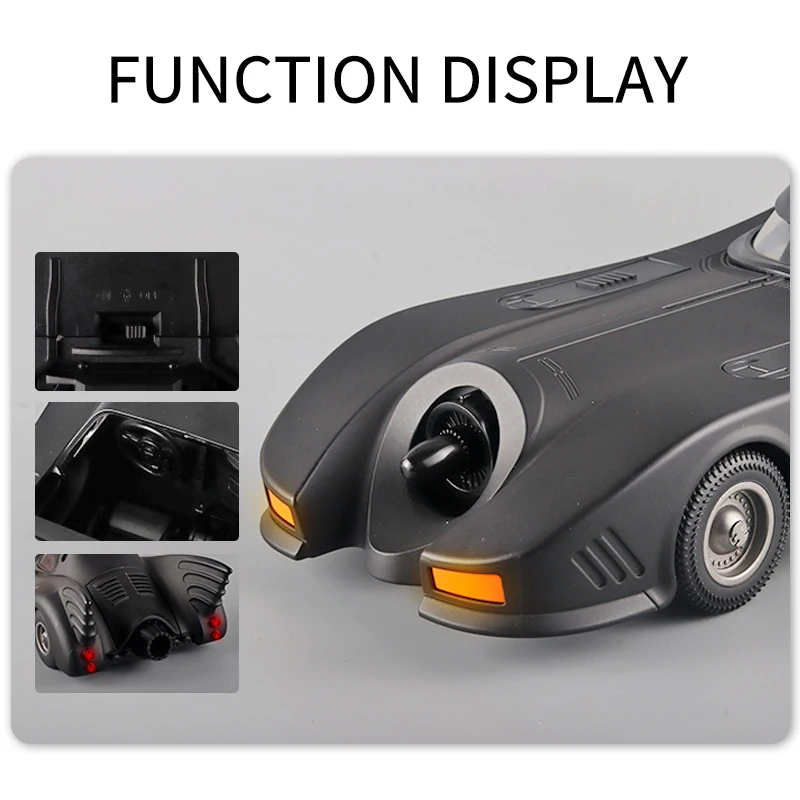 1:18 バットモービル 1989 合金製 クラシック映画車 スポーツカー