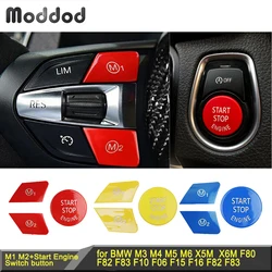 Auto Volante M1 M2 Pulsante Selettore di Modalità per BMW M3 F80 M4 F82 F83 M5 F10 M6 F06 X5M F15 X6 M F16 M Sport Sostituire Tappo di Copertura