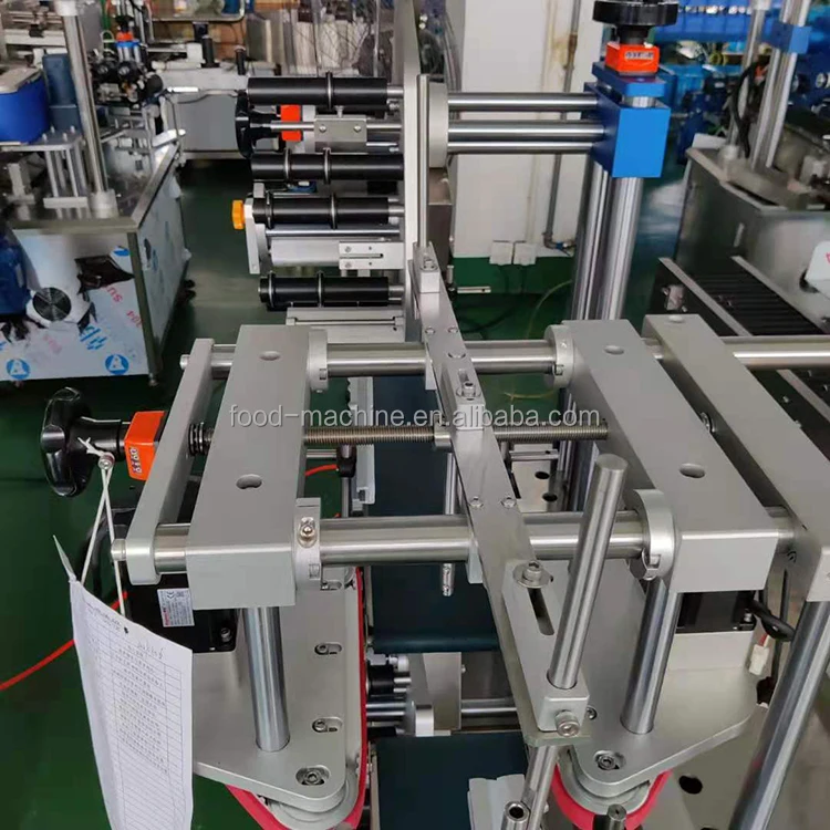 مصنع بيع التلقائي سطح مسطح علامة صندوق ورقي الكتب صينية ملصق آلة وضع العلامات العلوية والسفلية #4