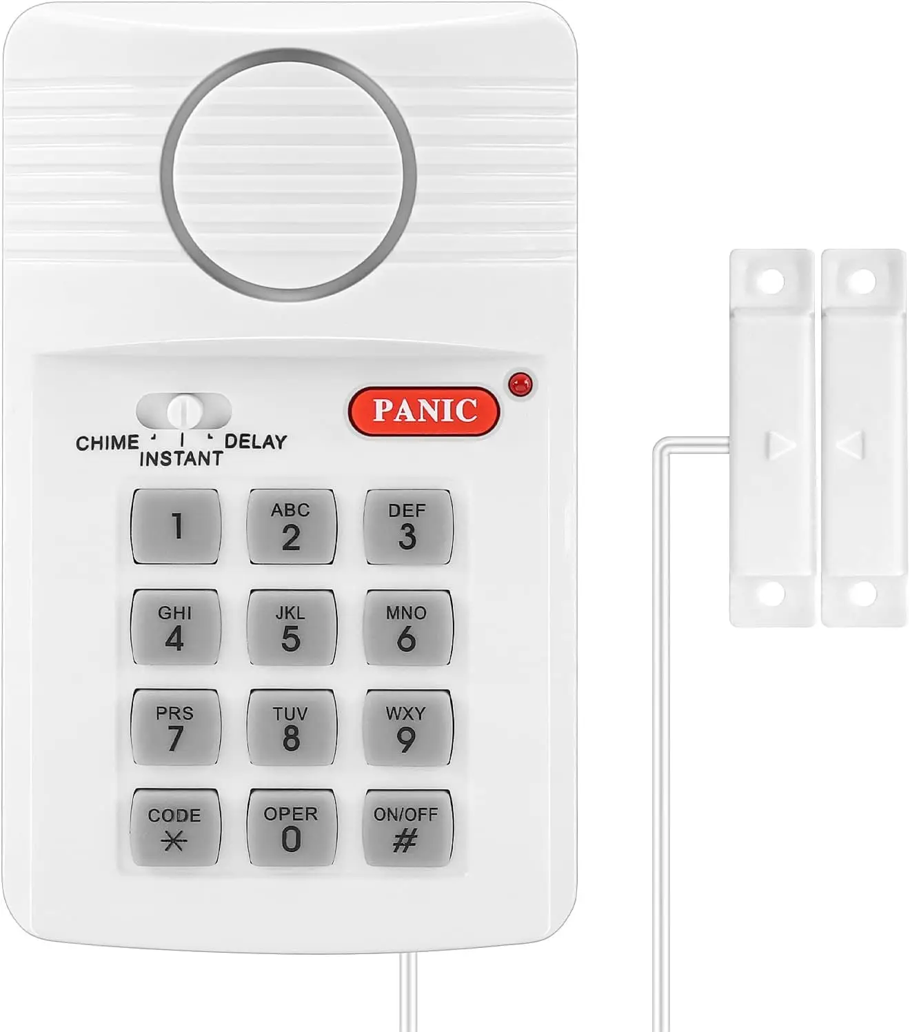 Wireless Security Keypad Home Door Shed Garage Siren Office Panic Alarm System