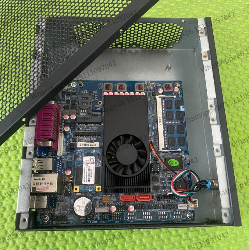 Flying cow, small, double disk 3.5 inch hard disk, thin main board , with system, two NAS host
