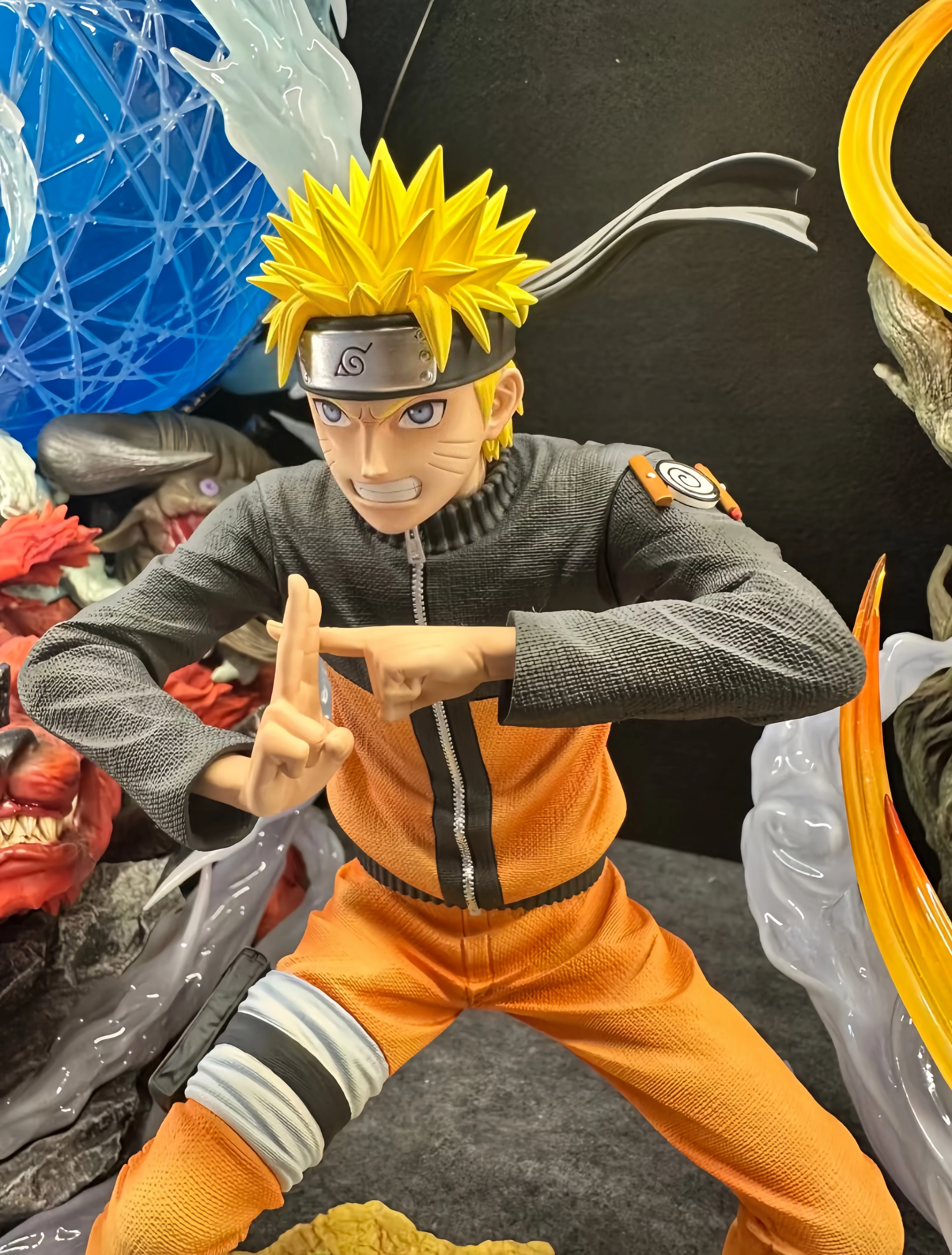 25 cm Actionfigur – Uzumaki PVC-Modell Statue Anime Schreibtischdekoration Sammlung Spielzeug Geschenk zum Geburtstag