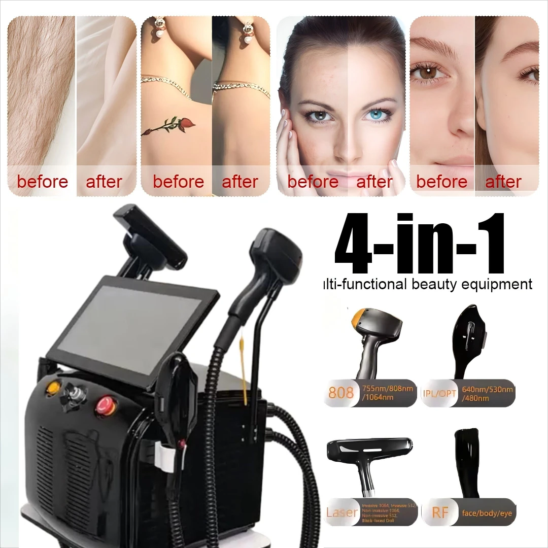 

Professional Salon Pico Laser Hair Removal Machine 15.6 Inch Touch Screen Combo for High Profit Fast Treatment 90% Faster Recove