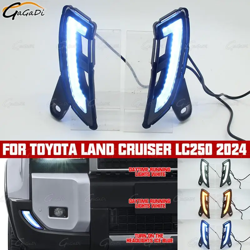 

For Toyota Land Cruiser LC250 2024 LED Light Turn Signal Daytime Running Lights