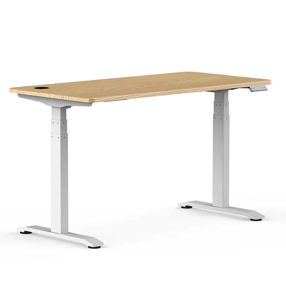 

Contuo Adjustable Height Sit To Stand Office Furniture Table Electric Lift Desk With Dual Motor