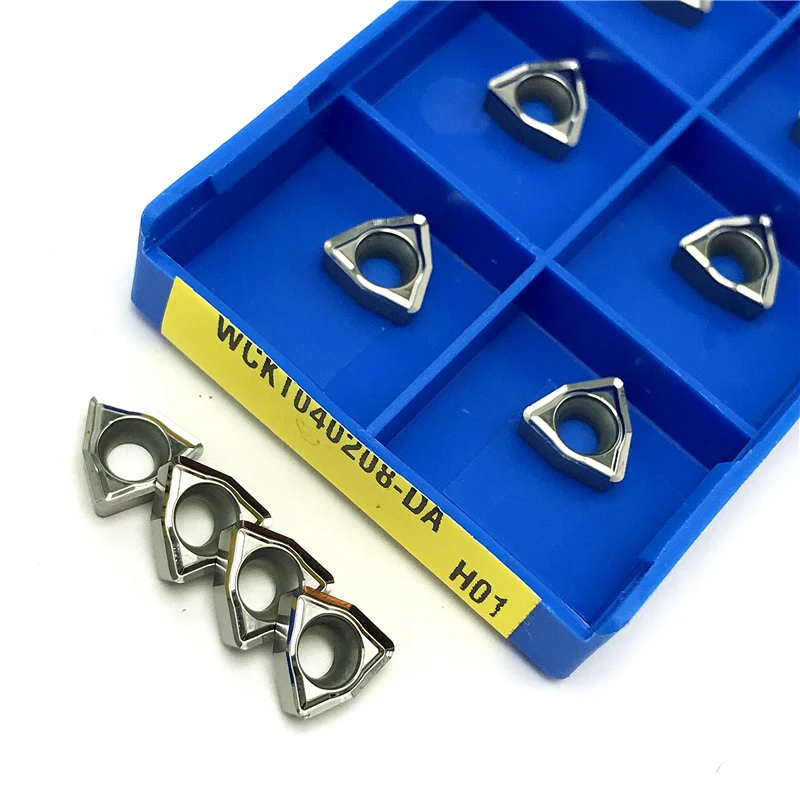 WCKT030208 WCKT040208 WCKT050308 WCKT06T308 WCKT080412 H01 Aluminum inserts high quality Cutting tool U drill turning tool
