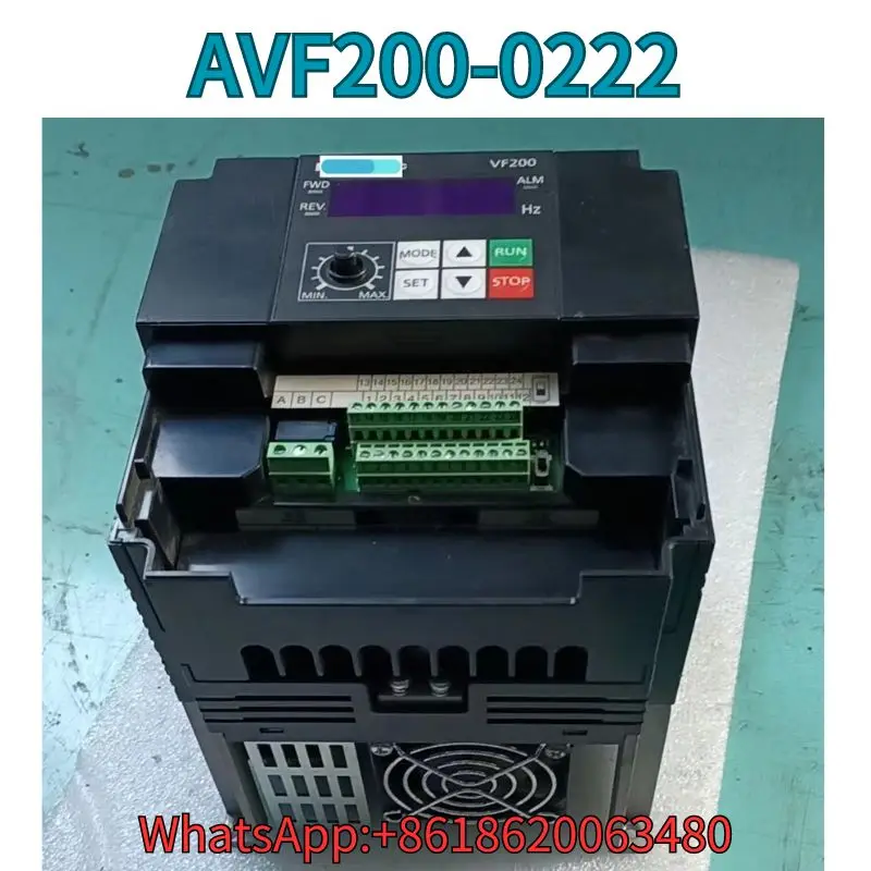 

Used AVF200-0222 frequency converter 2.2KW test OK Fast Shipping