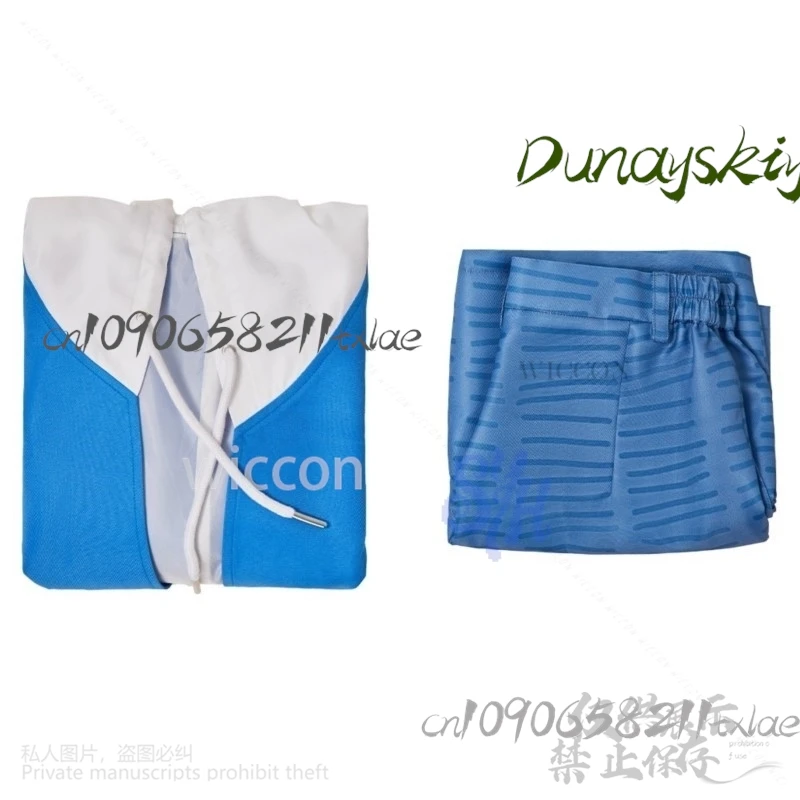 Cidade anime animação cosplay nagumo traje kawaii casaco azul verão usar chapéu adorável calças curtas festa de halloween cos personalizado