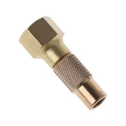 H7BD Durable Air Chuck Screw on Tire Inflator Nozzle Air Compressor Fitting Connector Pure Copper Air for Chunk
