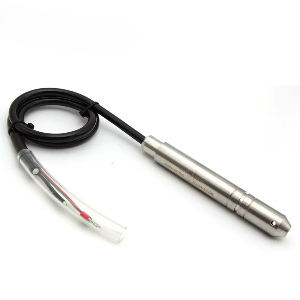 

Original brand new！GL·T530 Submersible Small diameter 0-200m Range Hydrostaic Deep Well Water Level Sensor