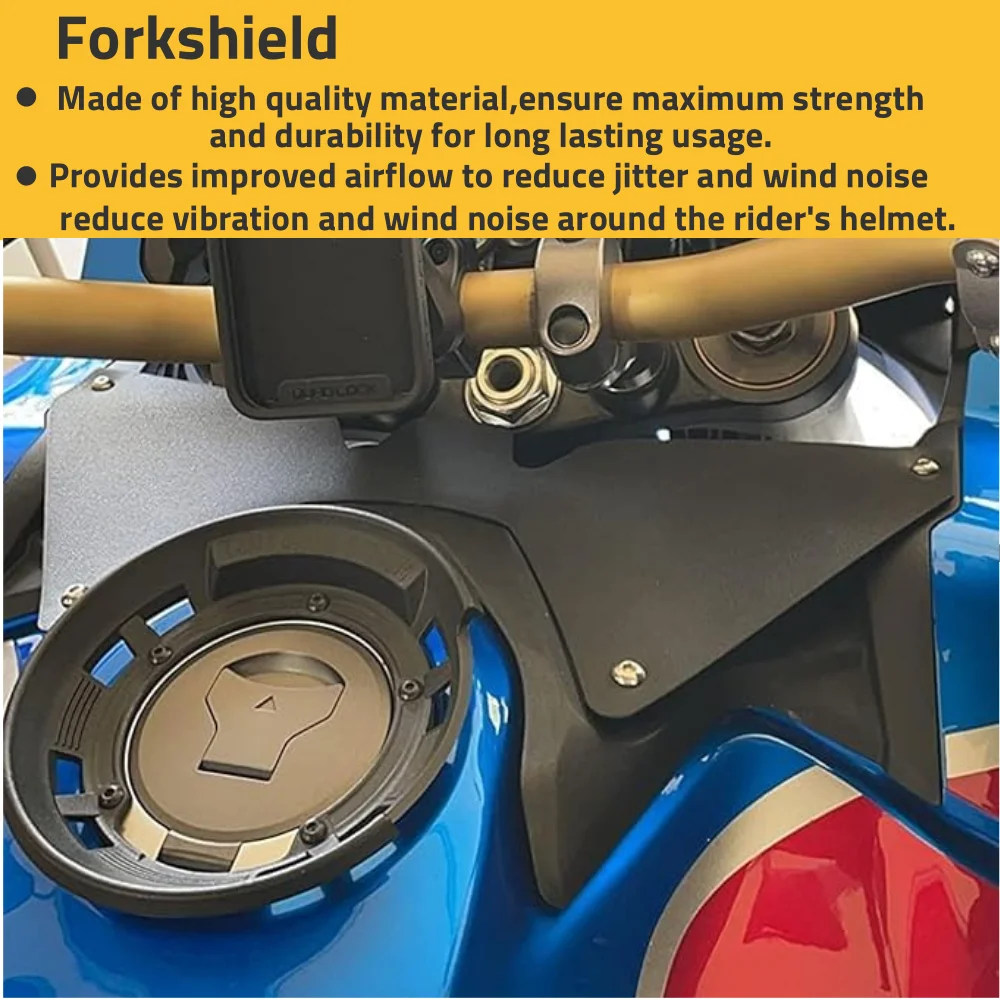 CRF1000L Forkshield Updraft Deflector For Honda CRF 1000L Africa Twin 2016-2019 Fork Shield Wind Motorcycle Accessories