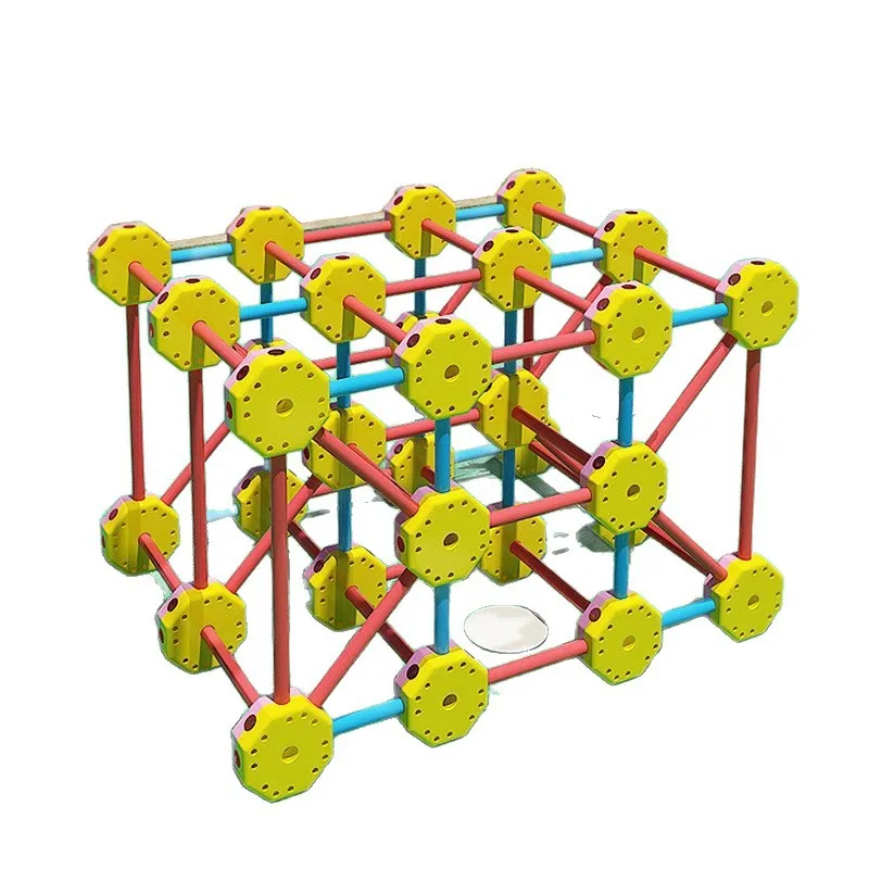 

Disc building educational toys large mosaic building block outdoor climbing frame equipment amusement