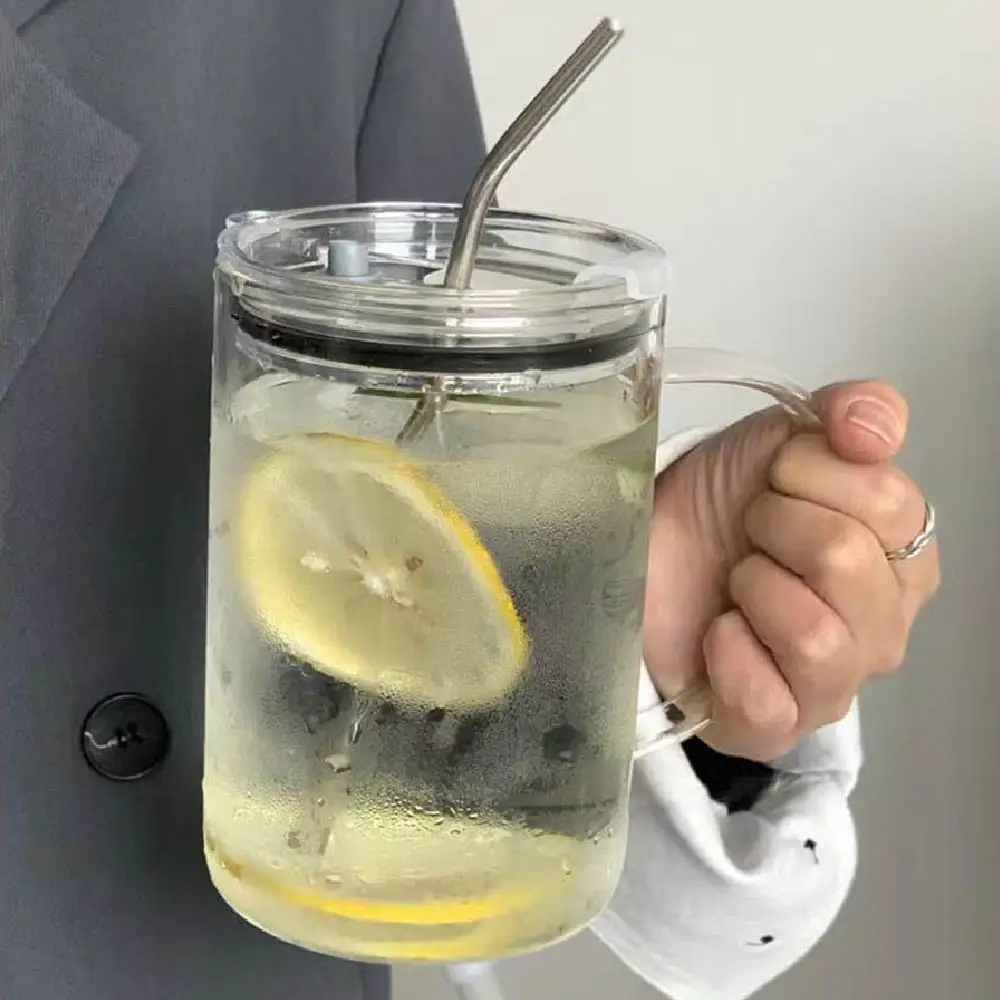 1l-large-clear-glass-mug-with-handle-lid-straw-wide-mouth-glass-coffee-mug-for-coffee-beer-milk-tea-water