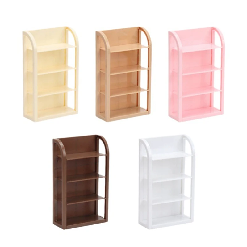 

1:12 Scale Mini Storage Shelf Bread Rack Dollhouse Miniature Furniture Model Doll House Home Decor