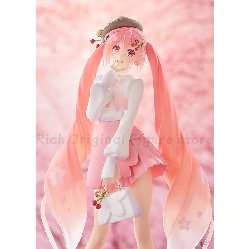 

【В наличии】Оригинальный GSC PUP Hatsune Miku Sakura Miku Hanami-view Outfit 【SMILE VALUE 2025】Модель аниме-фигурки, игрушки, украшения