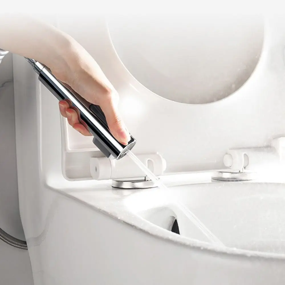 Plastic Bidet Sprayer Multi-functional Handheld Faucet Toilet Sprayer High Pressure Shattaff Shower Self Cleaning Accessories view 3