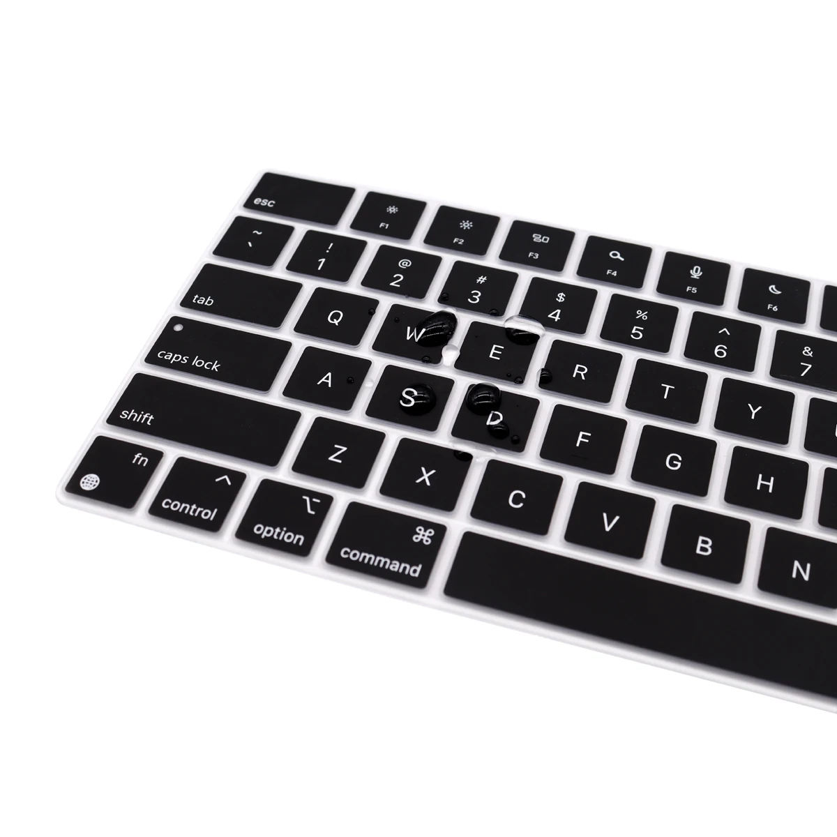 Kulit Penutup Keyboard untuk MacBook Pro 14 A2442 / MacBook Pro 16 A2485 2021 dengan CIP M1 Pelindung Keyboard Warna Silikon Bahasa Inggris