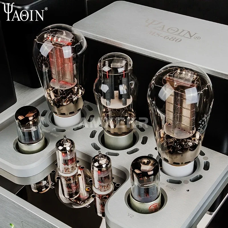 YAQIN MS-680 300B Tube Amplifier Class a 8.5W X 2 Single-ended Audio Power Amplifier Upgraded Version